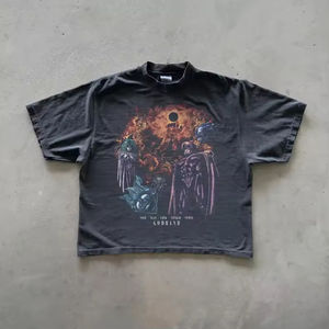 Camisetas Extra Grandes para Hombre, Corte Holgado, Transpirables, de Algodón Jersey, Cuello Redondo, Manga Corta, Estilo Casual de Verano - Product Image 4