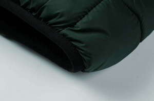 Woven Casual Autumn Zipper Closure Quilted Puffer <b>Jacket</b> for Men - Product Image 3