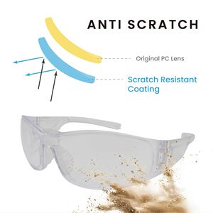 Gafas de seguridad ligeras de plástico envolvente SA1378P - Product Image 4
