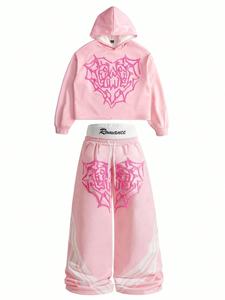 Survêtement unisexe à capuche en coton extensible quatre directions avec logo personnalisé sur le devant et poches latérales – Léger, idéal pour l'hiver et le streetwear - Product Image 1