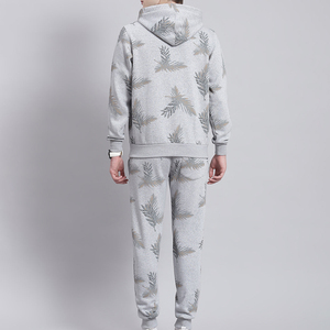 Ensembles de survêtements et pantalons de jogging en polaire à capuche pour hommes, avec cordon de serrage, pour l'entraînement, les loisirs et les exercices - Product Image 4