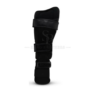Espinilleras de Cuero de Alto Rendimiento que Ofrecen Protección Ligera contra Impactos, Estabilidad para las Piernas y Tejido Transpirable para Entrenamiento Deportivo - Product Image 4