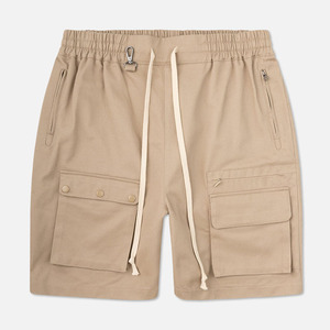 Shorts de sport personnalisés pour hommes avec logo de gym, en coton noir, décontractés, respirants, à séchage rapide, avec fermeture élastique à la taille - Product Image 1
