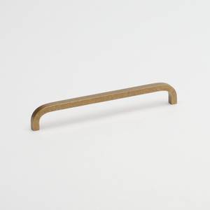 High-End Brass Furniture Pull for Kitchen and Bathroom Cabinets Minimalist Solid Brass Door Pull Handle Custom Hardware Factory - Product Image 2