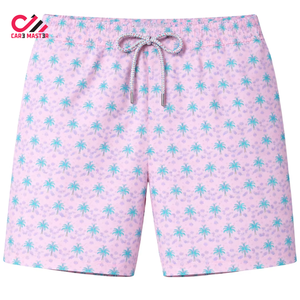 OEM <b>Men</b> Beach Shorts Custom Printing Quick Dry Swim <b>Trunks</b> Lightweight Casual Shorts <b>for</b> Pool Beach Holiday and Summer Wear - Product Image 1