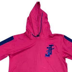 Robe à capuche personnalisée pour femme, manches longues, décontractée, avec poche kangourou, coupe ample, broderie personnalisée - Product Image 6