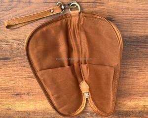 Vente en gros étui en cuir de vachette de haute qualité personnalisé étuis de transport dissimulés tactiques en cuir véritable pour accessoires de chasse - Product Image 6