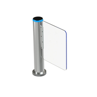 Porte extérieure de vitesse rapide de lecteur de code de Qr de tourniquet de protection de pluie avec des portes de barrière de tourniquet d'oscillation de contrôle d'accès pour le parc