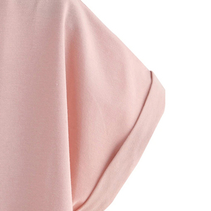 T-shirts courts pour femmes en coton respirant, décontractés, légers, pour l'été – Fournisseur de mode féminine, fabricant de vêtements au Pakistan - Product Image 3