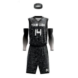 Uniformes de basketball d'hiver sans manches en polyester 100 % légers, antibactériens, pour une durabilité longue durée, confortables et rapides à sécher - Product Image 1