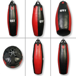 Saco de Boxeo Reforzado de Alta Resistencia 4ft 5ft 6ft con Cadena para Montaje, Equipo de Entrenamiento para Gimnasio, Logotipo Personalizado, Directo de Fábrica OEM - Product Image 5