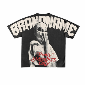 T-shirt Streetwear Homme Grande Taille BRANDNAME Manches Longues Col Rond Imprimé Échecs Logo Graphique au Dos Jersey Coton Respirant Séchage Rapide - Product Image 2