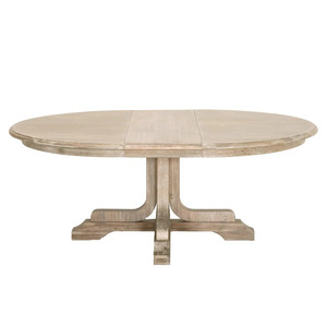Table à manger en bois de style nordique, mobilier de salle à manger contemporain, table à manger de luxe pour la maison, l'hôtel, le restaurant et le café - Product Image 2
