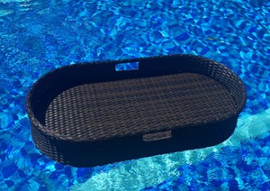 AC00035 Direct factory in Viet Nam Tea <b>Tray</b> <b>Large</b> Floating Metal Modern Luxury Brown Breakfast Serving <b>Tray</b> Home/Office Use - Product Image 5