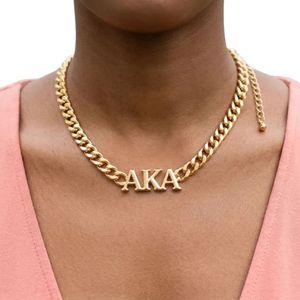 Collier chaîne en or avec pendentif lettre grecque, bijou de mode élégant pour femme, accessoire superposé tendance, cadeau de fête pour dames - Product Image 3