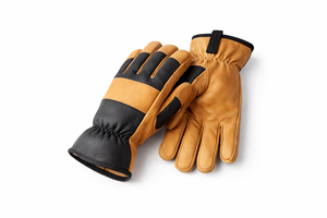 Gants de travail en cuir robustes pour la construction, la manipulation du bois, les tâches utilitaires, fourniture en gros, protection des mains de qualité industrielle - Product Image 3