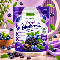 Sachets Doypack Premium Durian ECO64 Personnalisés avec Impression Sérigraphique, Stratifiés BOPP/VMCPP PE, Recyclables, avec Fermeture Éclair, Qualité Alimentaire