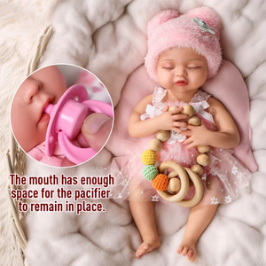 Muñeca de Silicona Realista Babeside RTS, Bebé Reborn <span class=keywords><strong>Nancy</strong></span> de 12 Pulgadas, Niña Dormida, Cuerpo Completo de Silicona, Envío en 3-7 Días - Product Image 2