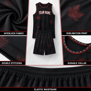 Seragam Basket AAU Kustom Bernapas, Set Jersey dan Celana Pendek Tim Turnamen dengan Logo, Nama, dan Nomor yang Dapat Dipersonalisasi - Product Image 4