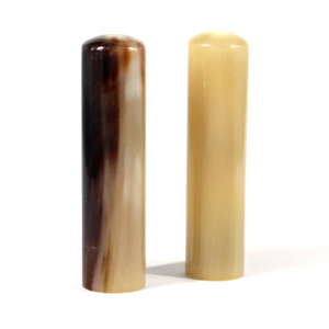 Rouleau de corne de buffle couleur blonde, matériau naturel pour la fabrication de sceaux et de tampons, fourniture artisanale faite à la main - Product Image 5