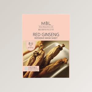 แผ่นมาส์กหน้า Embiel Hongsam Intensive Mask Sheet 10 แผ่น มาส์กหน้าเกาหลี แผ่นมาส์กหน้าโสม บำรุงผิวกระจ่างใสแบบเกาหลี - Product Image 5