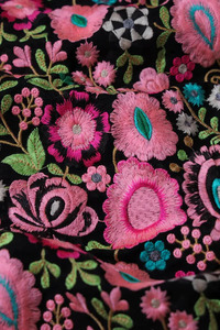 Premium Malty Embroidery <b>Fabric</b> Sequin Embroidered Mesh Lace <b>Fabric</b> for Wedding Bridal Couture and Fashion Apparel - Product Image 6