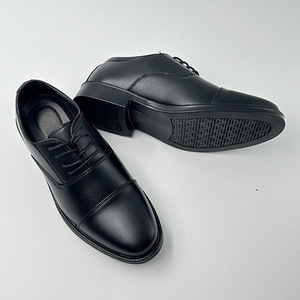 Men's Formal Dress Shoes Mesh Breathable Business Casual Genuine Leather Slip-On Lace-Up Groom Wedding Shoes - Product Image 2
