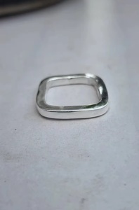 925 <b>Sterling</b> <b>Silver</b> Band <b>Ring</b> Handmade Minimalist Plain Wedding <b>Ring</b> for <b>Men</b> and Women Wholesale Jewelry - Product Image 3