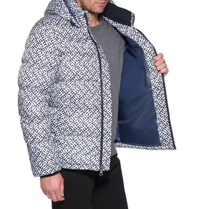 2026 Wholesale Custom Men Down Puffer Packable Lightweight Puffy Hooded Winter Coat <b>Light</b> Thin Insulated <b>Jacket</b> Puffer <b>Jackets</b> - Product Image 3
