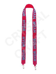 Correa de Tela Rebels con Texto en Relieve y Diseño de Estrella, Accesorio de Moda para Bolsos - Product Image 3
