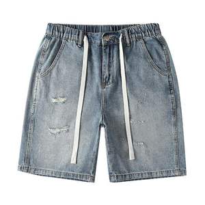 Shorts en jean robustes pour hommes, conçus pour un style de vie et une activité quotidienne - Product Image 1