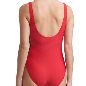 Traje de Baño de Una Pieza para Mujer, de Secado Rápido, Cintura Alta, Elástico, con Pedrería, Estilo Vintage, para Fiesta o Club - Product Image 5