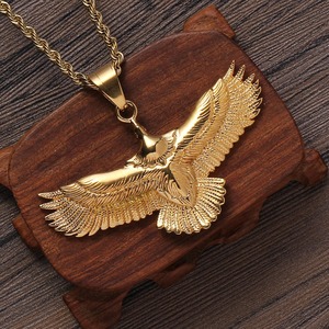 Unique and fine Wholesale Stainless Steel Pendant Hip Hop <b>Rope</b> <b>Chain</b> Necklace Jewelry - Product Image 2