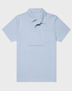 Polo de verano personalizado para hombre, ajuste Regular, algodón orgánico de alta calidad, cuello abotonado, transpirable, manga corta, nuevo estampado - Product Image 1