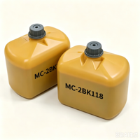 Cartouche de solvant MC-2BK118 pour imprimantes à jet d'encre continu numériques série D