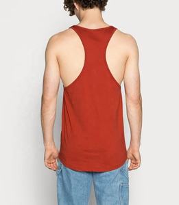 เสื้อกีฬาผ้าฝ้ายแห้งเร็ว น้ำหนักเบา ทรงหลวมพิเศษ สำหรับออกกำลังกาย ฟิตเนส เสื้อกล้ามผู้ชาย สำหรับยิม - Product Image 4