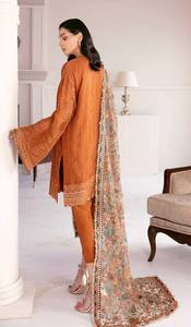 Designer Party Wear Evening <b>Dresses</b> Pakistani <b>Women</b> 3 Piece Embroidered <b>Suit</b> Custom Colors Sizes Traditional Festive <b>Wedding</b> Set - Product Image 2