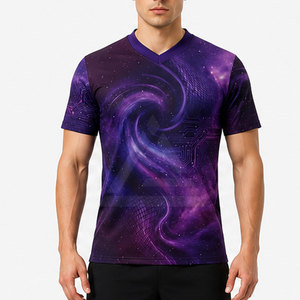 Maillot de sport électronique moderne pour les communautés de gamers avec un design de motif unique, t-shirt ajusté personnalisable pour les équipes et les joueurs - Product Image 3