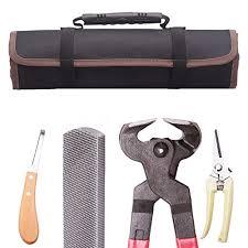 Juego Completo de Herramientas para el Cuidado de Pezuñas con Bolsa, Equipo de Herrador Duradero para Uso Diario en la Granja - Product Image 5