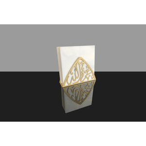 Nouveau porte-serviettes moderne en métal doré pour table à manger, support triangulaire pour papier absorbant, organisateur de cuisine, décoration de la maison - Product Image 3