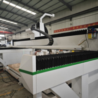 Máquina de Corte de Losas de Piedra Artificial, Mármol y Granito, Router CNC de 5 Ejes con Chorro de Agua LD-Tech, Motor Servo, 3200x2000mm