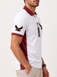 T-shirt polo pour homme de haute qualité, sublimation, uniforme d'équipe personnalisé, tissu respirant, idéal pour les entreprises, les clubs sportifs et les événements - Product Image 6