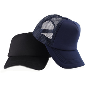 Custom Trucker <b>Hat</b> Foam Mesh Cap Blank Trucker Cap - Product Image 5