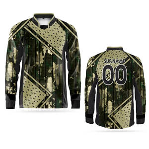 Jersey de Paintball de Poliéster Transpirable, No Tóxico, de Alta Calidad y Precio Económico, Impresión por Sublimación Personalizada, Colores y Tallas a Medida - Product Image 2