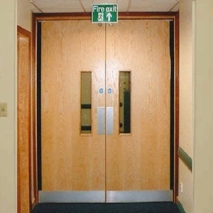 Puerta Cortafuego de Madera de Alta Seguridad de Alta Demanda para Fábricas o Almacenes Industriales Disponible a Buen Precio - Product Image 1
