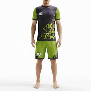 ชุดยูนิฟอร์มฟุตบอลคุณภาพสูงสำหรับเยาวชน ชุดฝึกซ้อม เสื้อฟุตบอลคอกลม ชุดยูนิฟอร์มฟุตบอล ราคาขายส่ง - Product Image 1