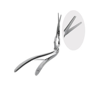 Tijeras Quirúrgicas de Precisión BECKER, Manuales, de Doble Acción, Serradas, de 18 cm, con Certificación CE, para Disección de Septo y Cirugía Nasal - Product Image 3