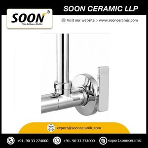 Sink Mixer With <b>Swinging</b> Spout Stainless Steel Wall-Mounted 111 Pillar Cock <b>Single</b> Handle Faucet Apartment Villa Hotel Bedroom - Product Image 3