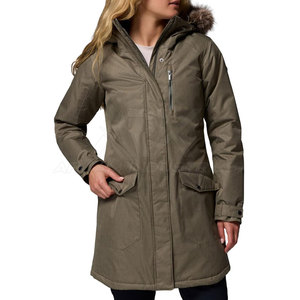 Veste parka pour femme tendance, matière douce et chaude, style moderne pour l'extérieur - Product Image 5