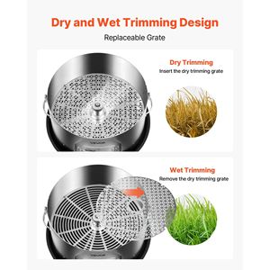 Trimmer Elettrico per Foglie e Germogli da 16 Pollici con Funzione Manuale, Lame in Acciaio Inossidabile per Taglio Visivo a Umido, Forbici da Potatura - Product Image 2